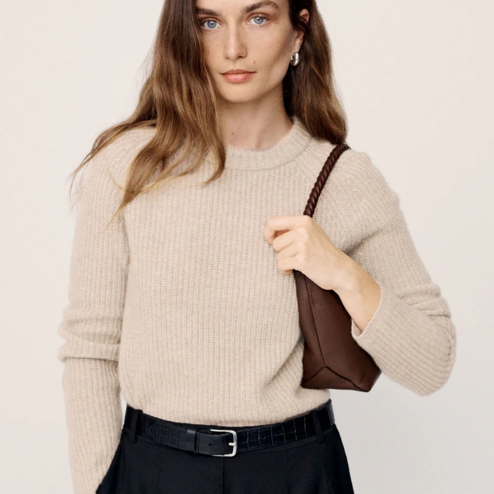 Jenni Kayne Cashmere Fisherman Sweater